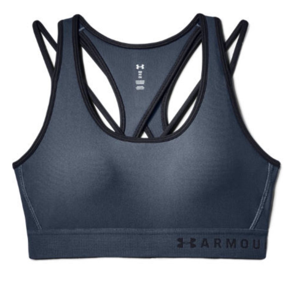 NWT Under Armour Mid Crossback Strappy sports bra